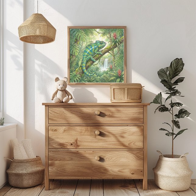 Póster Vivero de Mamá Camaleón y Bebés (Subido por el creador)