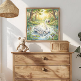 Póster Viveros de Cisnes y Cignos