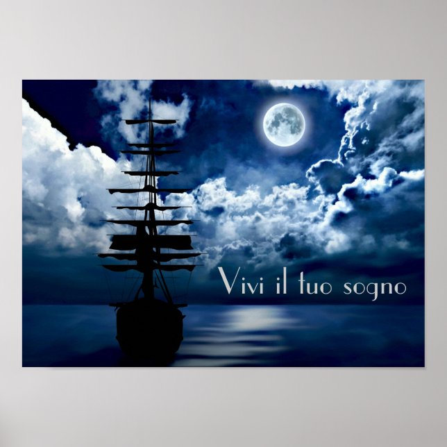 Póster Vivi il tuo sogno Poster (Frente)