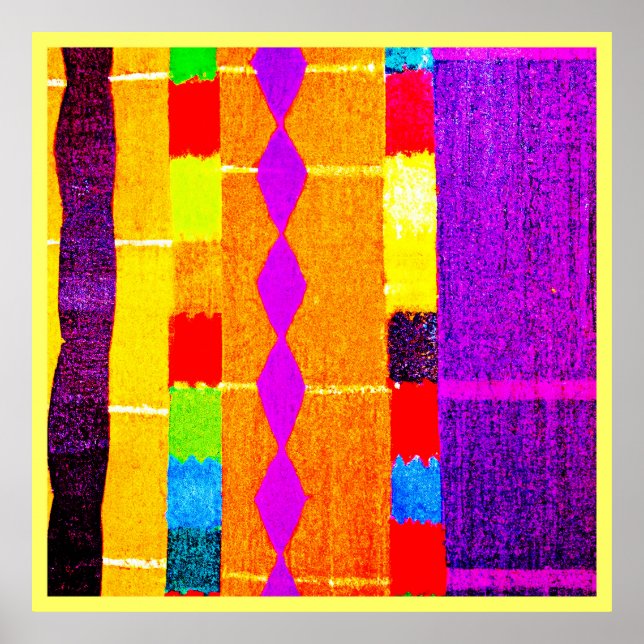 Póster Vivid Palette Harmony (Frente)