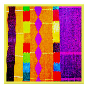 Póster Vivid Palette Harmony