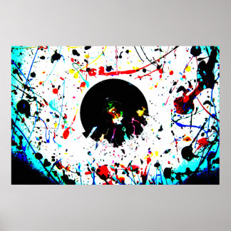 Póster Vivid Vinyl Artistic Poster