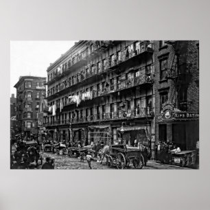Póster Vivienda de Nueva York - 1912