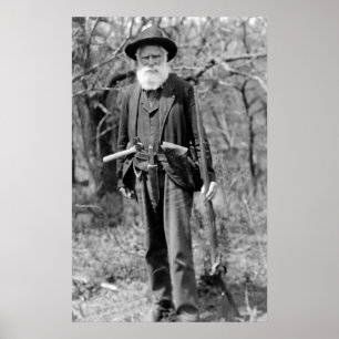 Póster Viviendo de la tierra, 1904