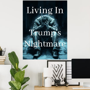 Póster Viviendo en la Pesadilla de Trump