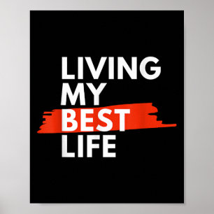 Póster Viviendo mi mejor vida, elige la felicidad en Moti