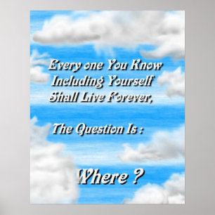 Póster Viviendo para siempre