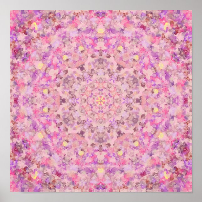 Póster Vivienne Oil Paint Mandala (Frente)