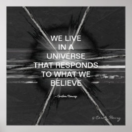 Póster Vivimos En Un Universo