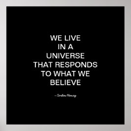 Póster Vivimos En Un Universo