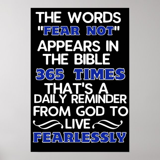 Póster Vivir con miedo (Frente)