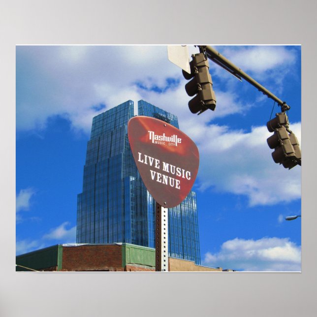 Póster Vivir En Nashville (Frente)