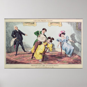 Póster Vivir Fácil: Receta para regañar