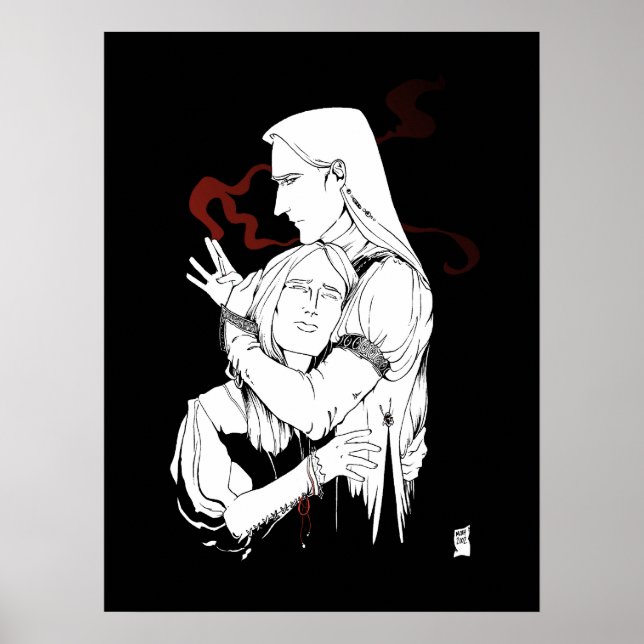 Póster Vivo En Sus Brazos (Frente)