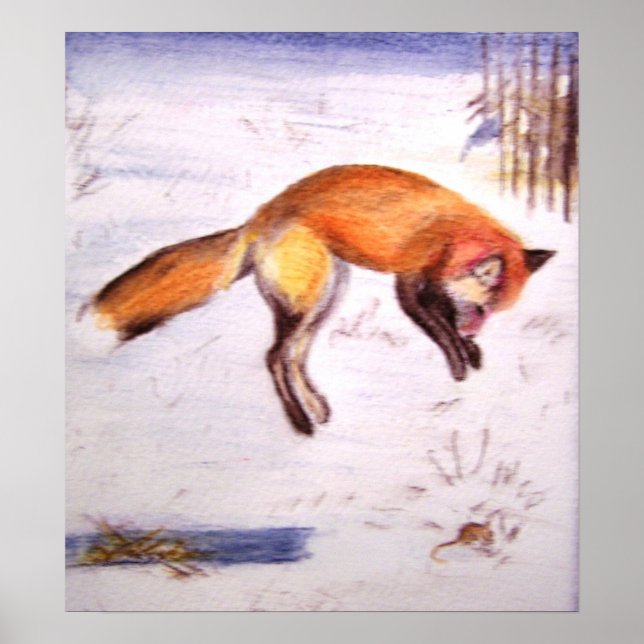 Póster Vixen sobre la caza (Frente)