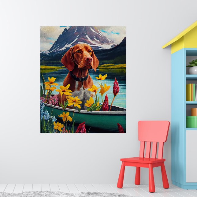 Póster Vizsla en un remo: Una aventura escénica (Guardería 1)