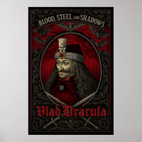 Vlad Dracula Poster - Sangre, acero y sombras
