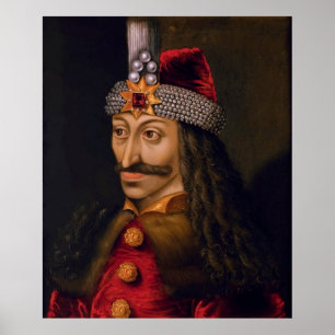 Póster Vlad Tepes Dracula Impaler Voivode de Wallachia