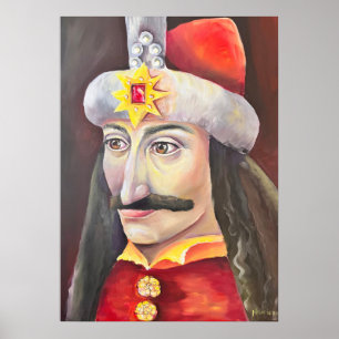Póster Vlad Tepes Dracula, patrimonio rumano