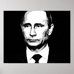 Póster Vladamir Putin hace frente