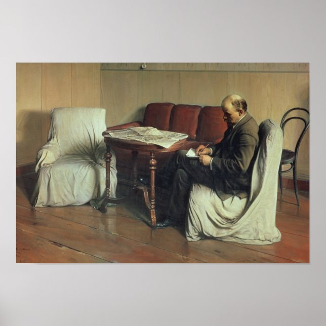 Póster Vladimir Lenin en Smolny, 1930 (Frente)