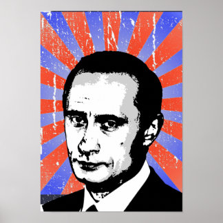 Póster Vladimir Putin