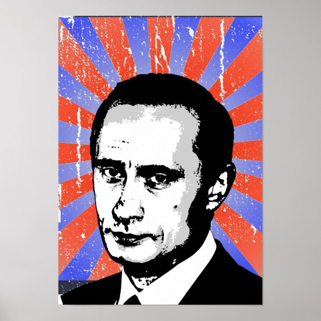 Póster Vladimir Putin (Frente)