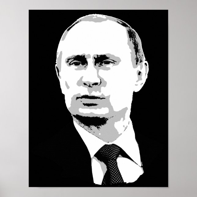 Póster Vladimir Putin (Frente)