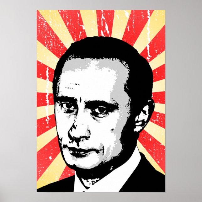 Póster Vladimir Putin (Frente)