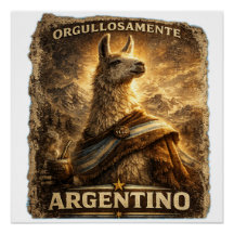 VLLC Orgullosamente Argentino Llama Mate Patriotic