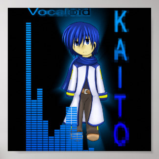 Póster Vocaloid KAITO