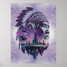 Póster Voces del pasado, visiones del futuro