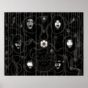 Póster Voces Horribles