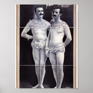 Póster Vodevil del ciervo de José, "el Vanaukens" Thea