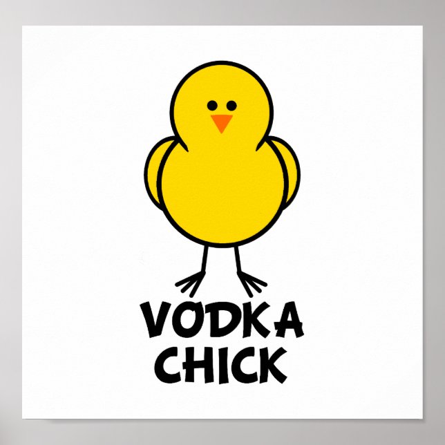 Póster Vodka Chick (Frente)
