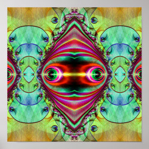 Póster Vogons está mirando (12" X12") el poster de la