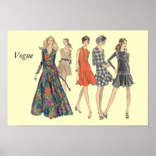 Póster Vogue