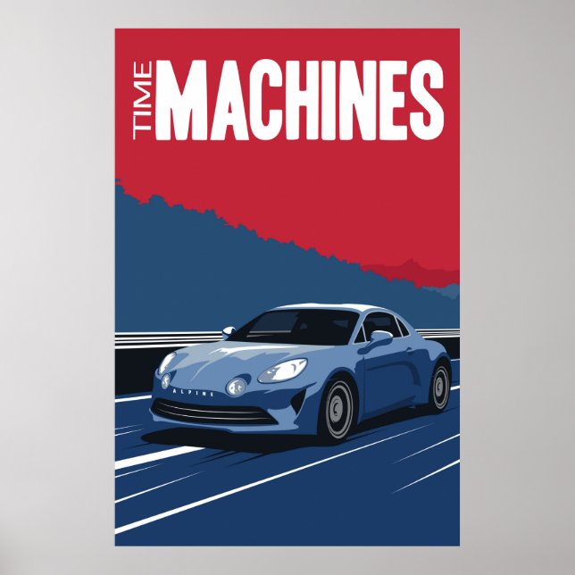 Póster Voiture de sport (Frente)