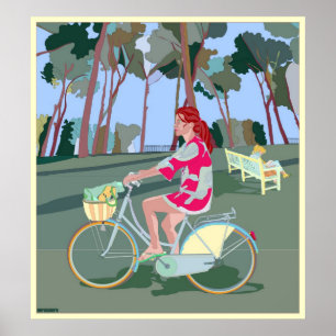 Póster Volando con mi cuerpo y mi mente