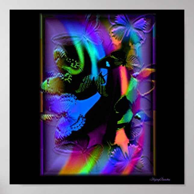 Póster Volando por FlyingBeauties (Frente)