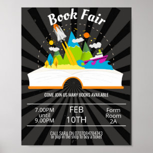 Póster Volante de recaudación de fondos de la Feria del L