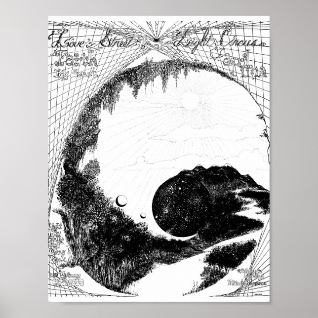 Póster Volante Love Street Light Circus LoveStreetApr11&1 (Frente)