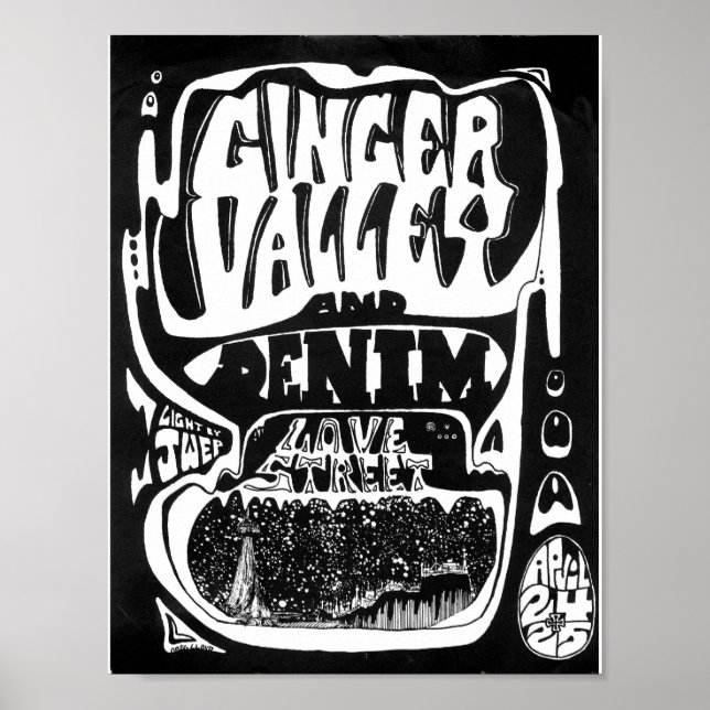 Póster Volante Love Street Light Circus LoveStreetApr24&2 (Frente)