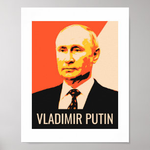 Póster Volante poster Vladimir Putin