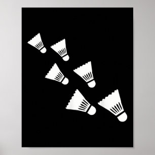 Póster Volantes de bádminton