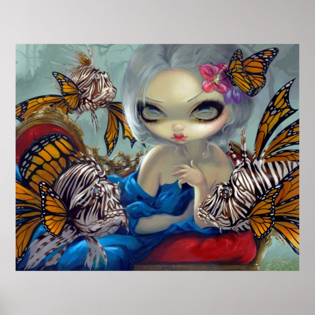 Póster Volantes de Poissons: Le Poisson-Lion ART PRINT ro (Frente)