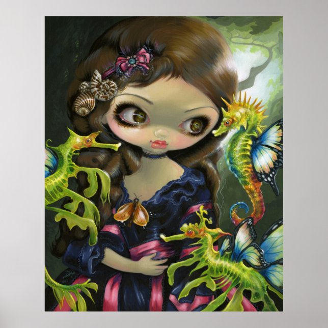 Póster Volantes de Poissons: L'Hippocampe ART PRINT Seaho (Frente)