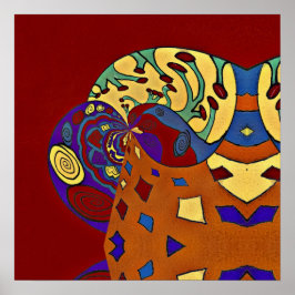 Póster Volar hacia arriba