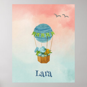 Póster Volar lo más alto posible