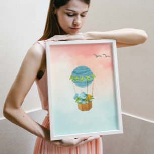 Póster Volar lo más alto posible